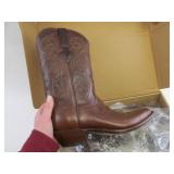 Luchese 9.5 Western Cowboy Boots Leather