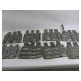 Lot of 8 Military MOLLE 3 SXS M4 Magazine Pouches