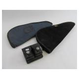 Various Gun Holsters Ammo Cases