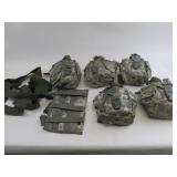 Lot of Military Surplus Canteens and Covers