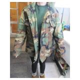 Coat, Cold Weather Field Military Jacket Med XS