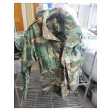 Military Coat Cold Weather Field Jacket Small Reg