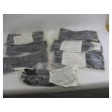 Lot of 7 Pairs Chemical Protective Gloves Military