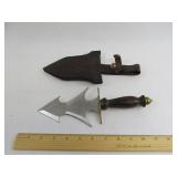 Tree Shaped Blade Fixed Blade Knife