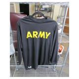 Lot of 16 Army Black Longsleeve T Shirt Medium