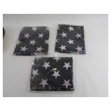 3 American Flags Lot
