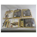 Lot of 5 S&L Flame Retardant T-Shirts Military