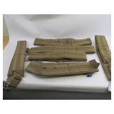 Lot of 6 TAG Molle Various Patrol Belts