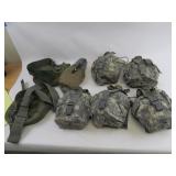 Lot of Military Surplus Canteens and Covers