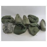 Lot of Military Surplus Canteens and Covers