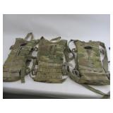 Lot of 3 Hydration Systems Packs Military Surplus