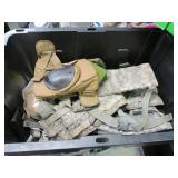 Assorted Military Surplus Belts Pouches Etc