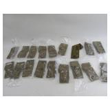 Lot of 18 Military Molle II 9mm Magazine Pouches