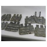 Lot of 8 Military MOLLE 3 SXS M4 Magazine Pouches