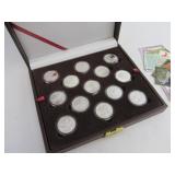 13 Ounces Silver 1 oz Rounds Big Game Hunting