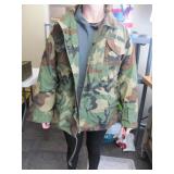 Coat, Cold Weather Field Jacket ARMY Small XShort