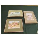Lot of Framed Art Pictures Artwork