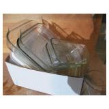 Glassware, Casserole Dishes Lot