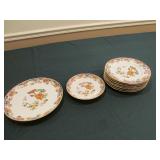 Bernardaude Limoges Signapore 9 Pieces China