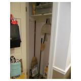 Contents of Broom Closet, Cleaning Supplies
