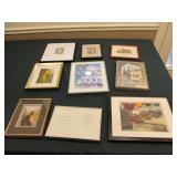 Framed Art Lot From Kitchen
