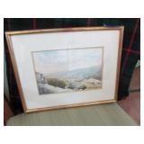 Watercolor Pierre Tauisier 89 Painting