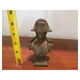Napoleon Metal Bust Statue