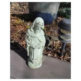Saint Fiacre Garden Concrete statue