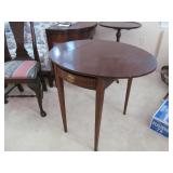 Small Drop Leaf Table Federal Console/Card