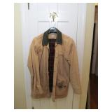 LL Bean Canvas Duck Chore Coat Large Tall