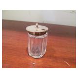 JNM Sterling Silver Mustard Jar Pot