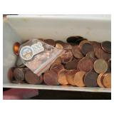 Pocket Change and Jewelry Lot