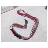 Hawkbill Garden Knife on HS Lanyard