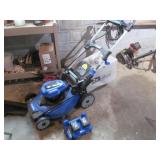 Kobalt Electric Mower and 2 Batteries