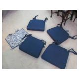 Navy Chair Cushions