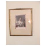 Miss Crocker Lithograph Print Art