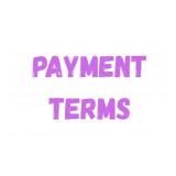 Payment terms: Certified Funds Required on Some Ps