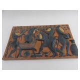 Toscano Estrucan Wall Plaque Art