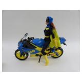 2003 DC Comics Batgirl w/ Motorcycle Barbie Doll