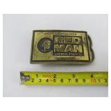 Red Man Belt Buckle