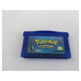 Game Boy Advance GBA Pokemon Sapphire