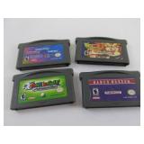 Lot of 4 Nintendo Game Boy Advance GBA Games
