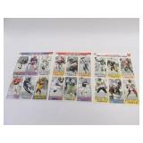 McDonald's Football Cards Uncut Sheet Set
