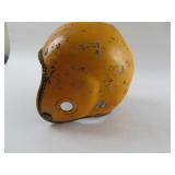 Vintage Packers Leather Style Old Footbal Helmet