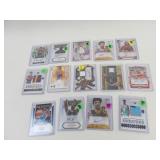 Basketball Jersey Swatch + Autographed card Lot