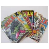 7 Incredible Hulk Vintage Comic Books