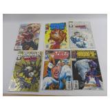 Lot of 6 Assorted Marvel Comic Books