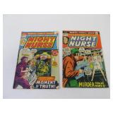 NIght Nurse Comic Book #2 and #3