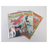 Vintage SMURFS Comics Books Run 1 2 3