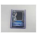 Bob Lily Jersey Swatch Patch Autographed Card